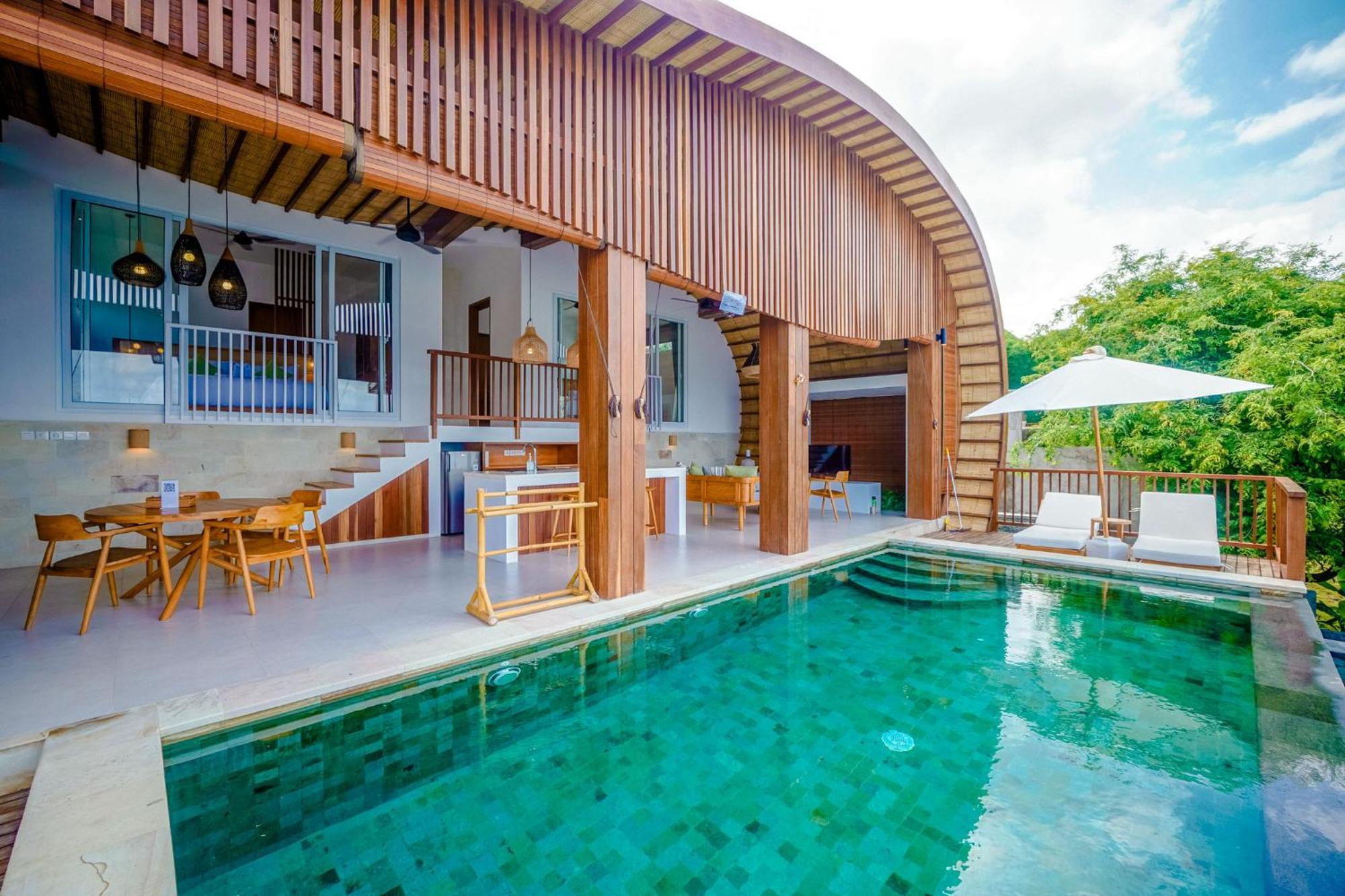 The Angsa Villas Amed Exterior foto