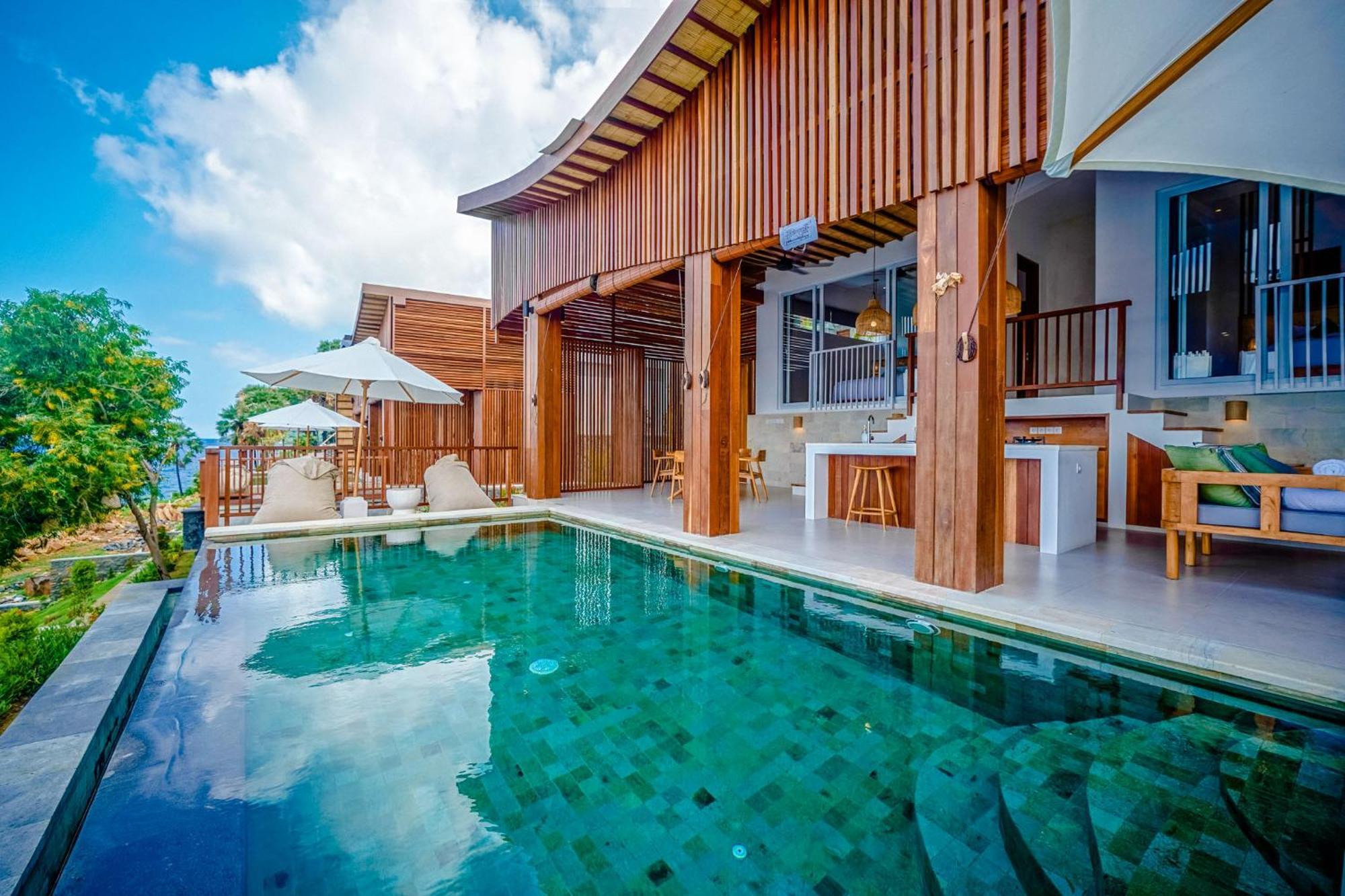 The Angsa Villas Amed Exterior foto