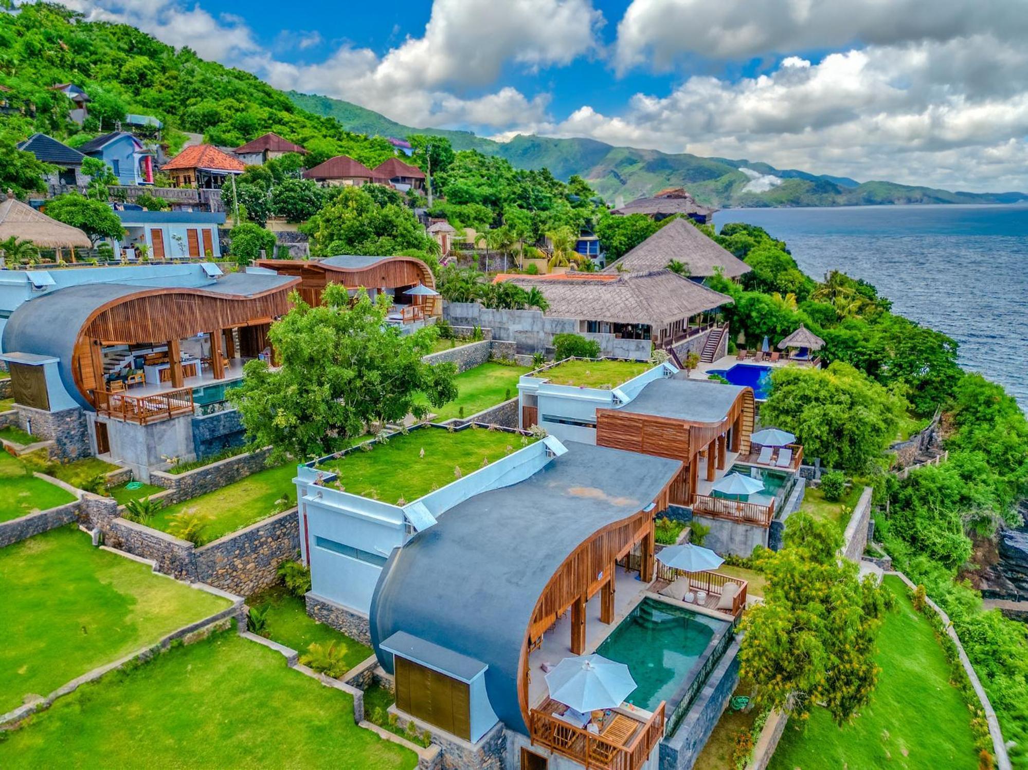 The Angsa Villas Amed Exterior foto