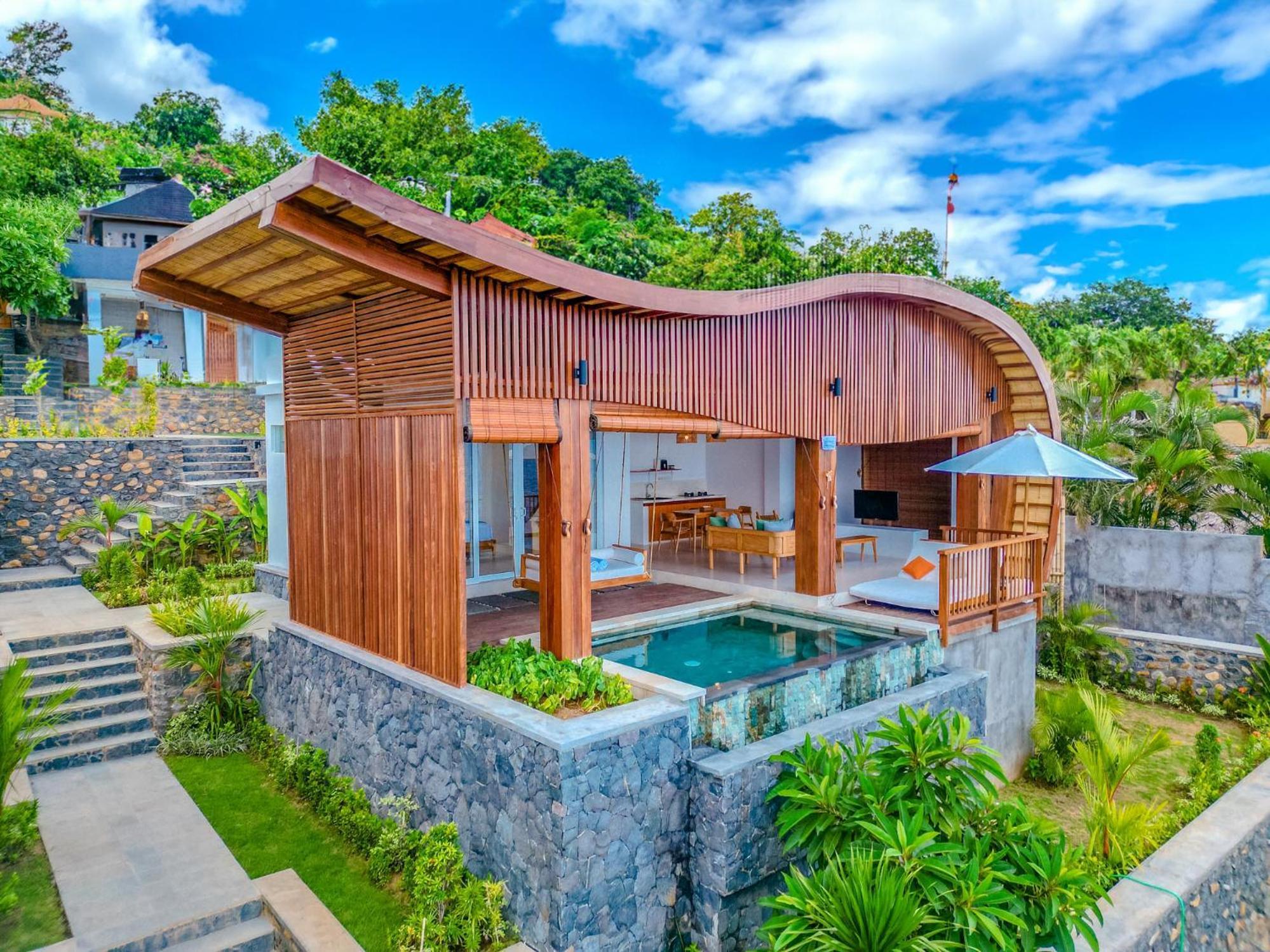 The Angsa Villas Amed Exterior foto